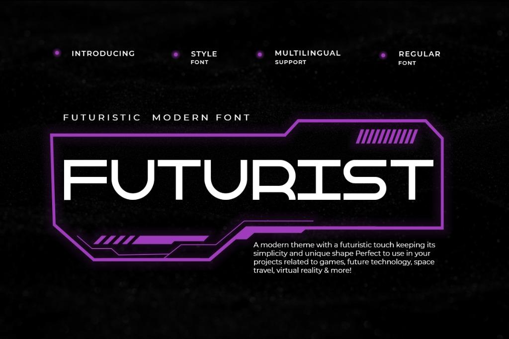 5+ Best Free Futuristic Fonts for Designers